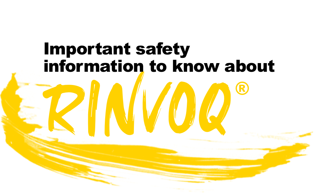 Important safety information to know about RINVOQ